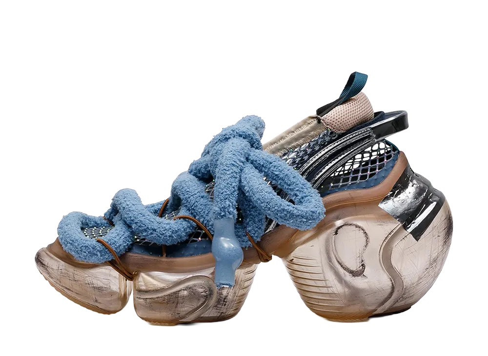 grounds Women's LOOPIE NIGHT HIKE "Light Denim/Sand"