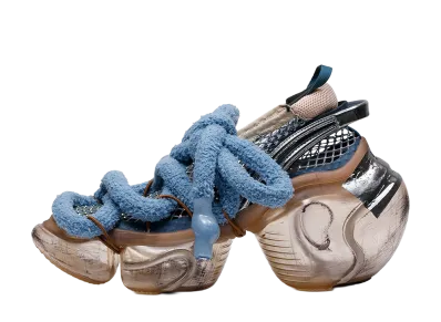 grounds Women's LOOPIE NIGHT HIKE "Light Denim/Sand"