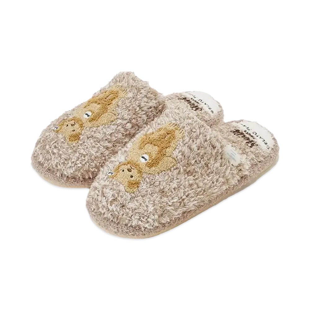 GELATO PIQUE x Steiff Room Shoes "Brown"