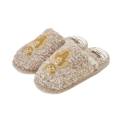 GELATO PIQUE x Steiff Room Shoes "Brown"