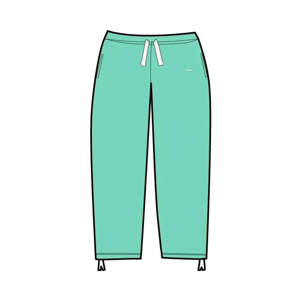 Supreme Small Box Drawstring Sweatpant (26SS) "Mint"