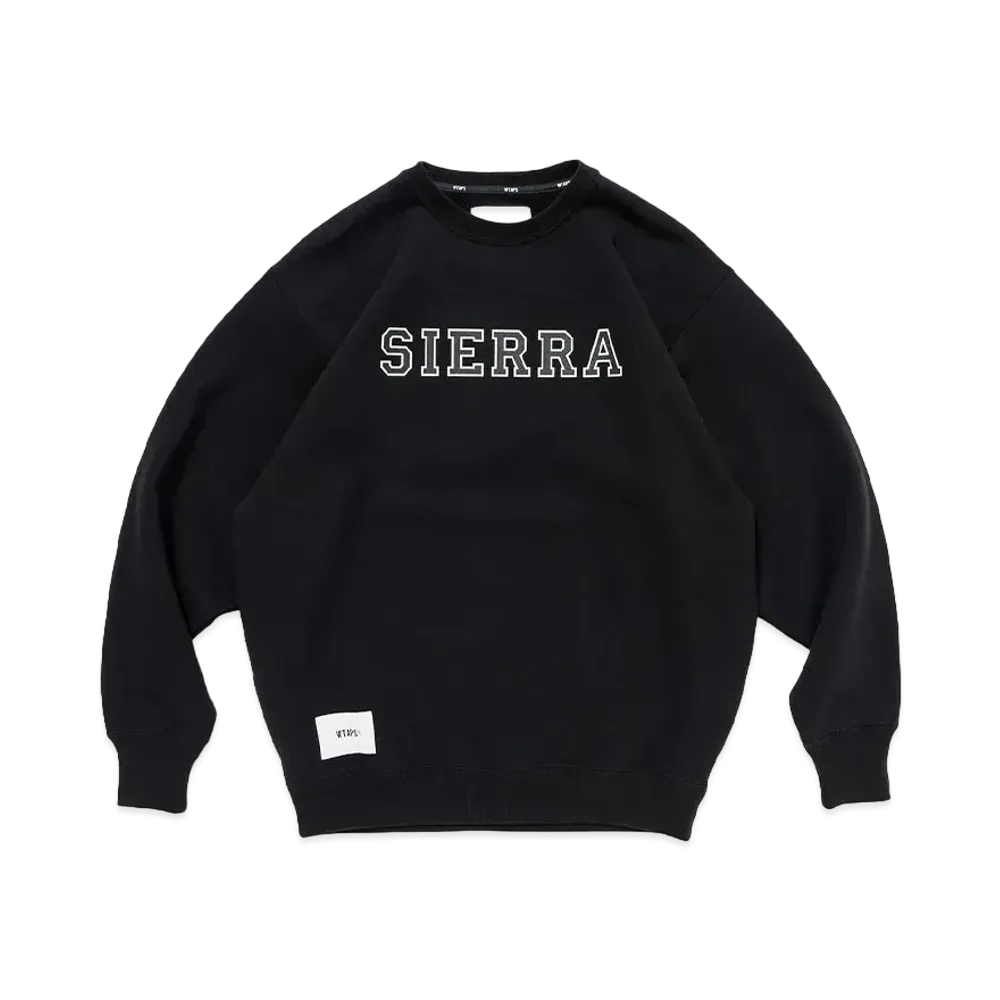 WTAPS Academy / Sweater / Cotton / SIERRA "Black"