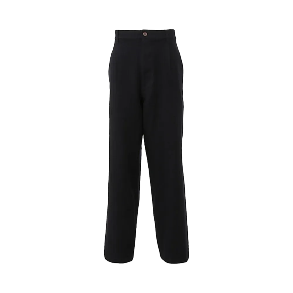 COMME des GARCONS HOMME Wool Serge Product Shrinking "Black"
