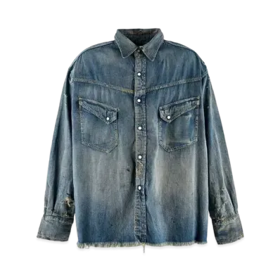 SAINT Mxxxxxx 23AW Denim Shirt "Blue"