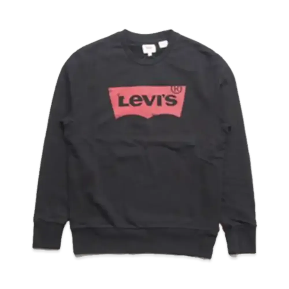 Levi's Bat Wing Logo Sweatshirt "Black"
