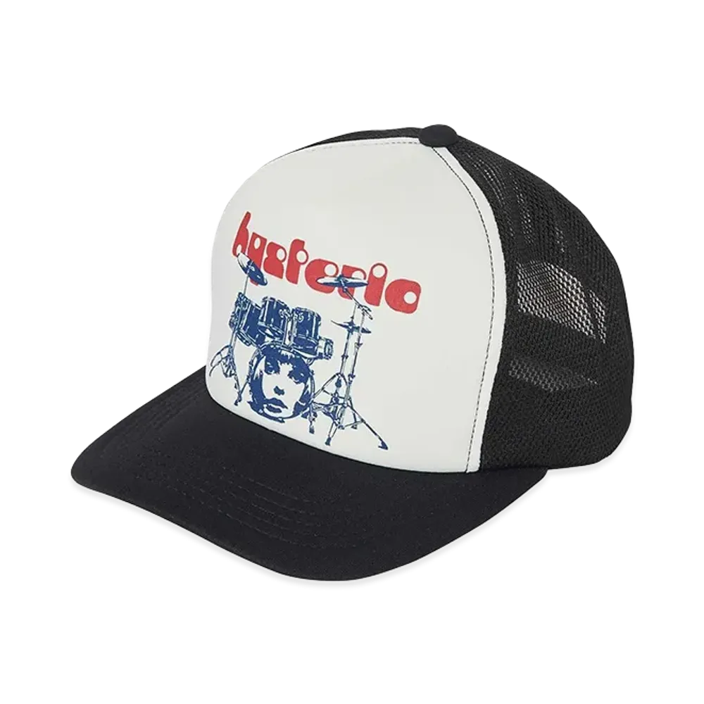 HYSTERIC GLAMOUR DRUM KIT Mesh Cap "Black"