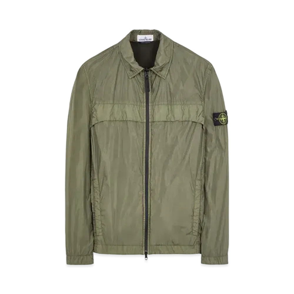 Stone Island 10522 Garment Dyed Crinkle Reps R-Ny "Musk Green"