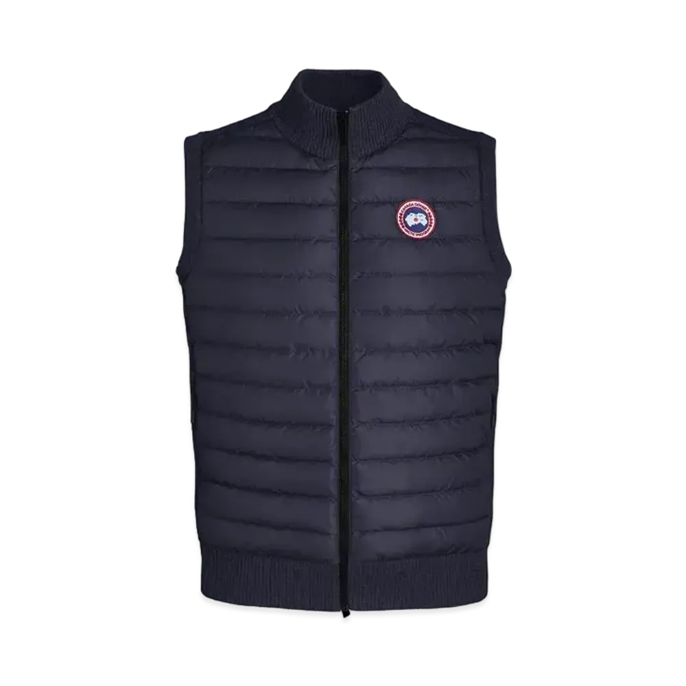 CANADA GOOSE Hybridge Knit Vest "Navy"