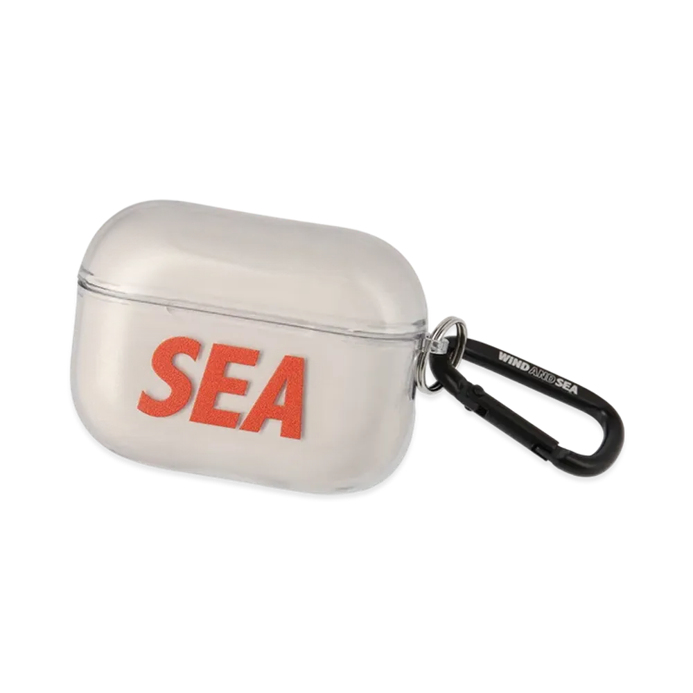 WIND AND SEA Sea Logo Airpods 4 Case "Clear"