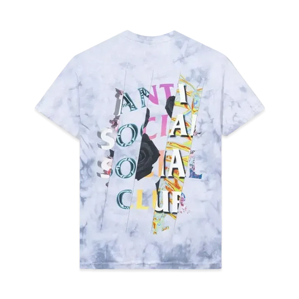 ANTI SOCIAL SOCIAL CLUB FA22 Dissociative Grey Tie Dye Tee "Grey"