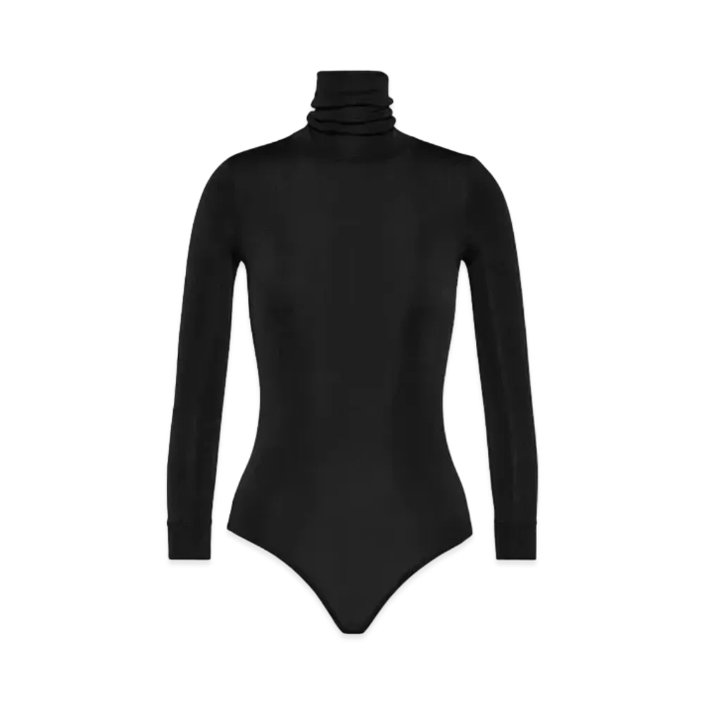 Maison Margiela Women's High-neck Bodysuit "Black"