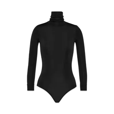 Maison Margiela Women's High-neck Bodysuit "Black"