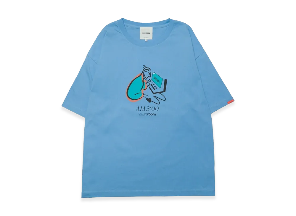 VAULTROOM AM3:00 Tee "Blue"