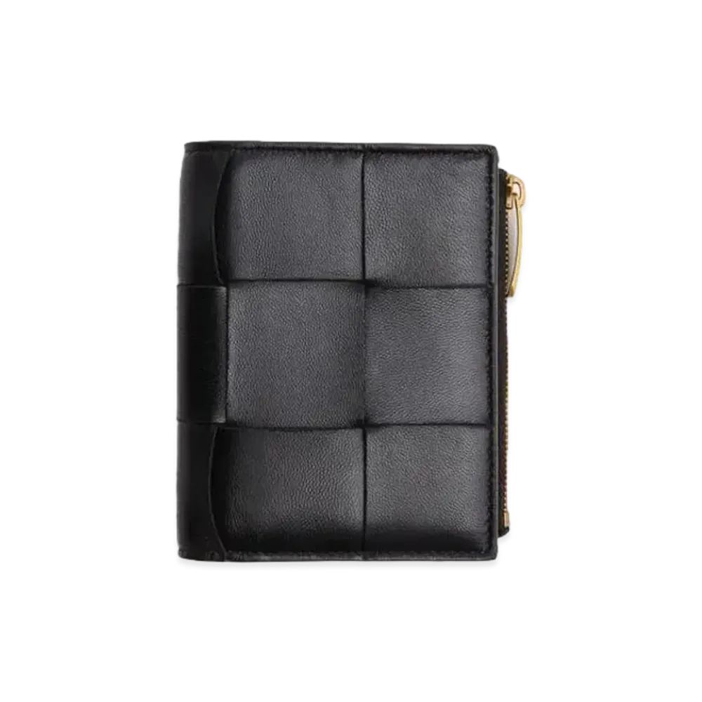 Bottega Veneta Bifold Flap Wallet "Black"