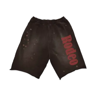 Travis Scott Cj x Sp5Der Days Before Rodeo Shorts "Brown"