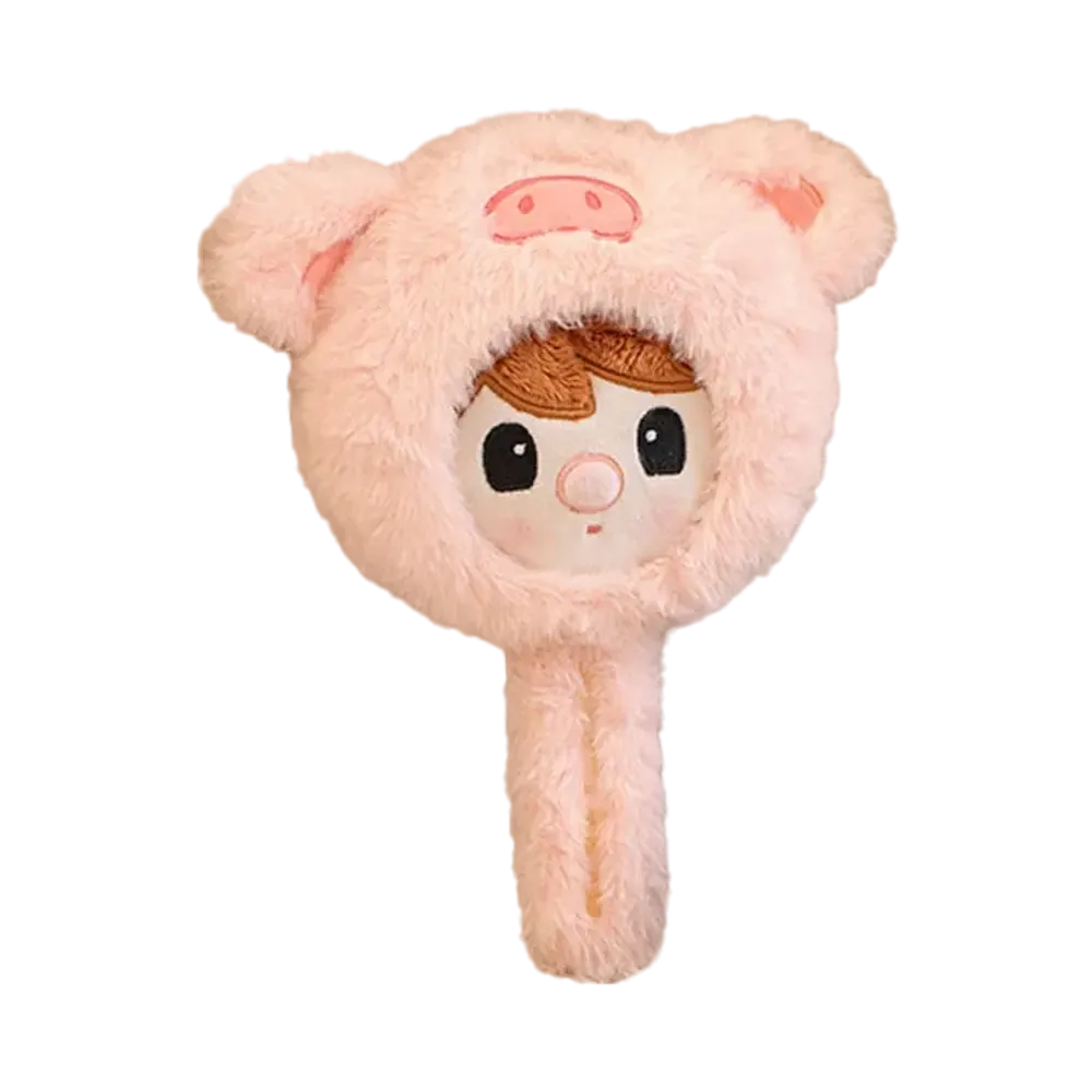 POP MART Sweet Bean Animal Hand Mirror Flower Piggy