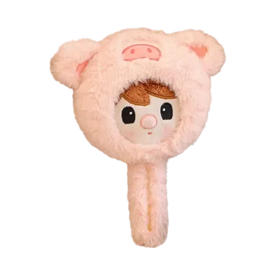 POP MART Sweet Bean Animal Hand Mirror Flower Piggy