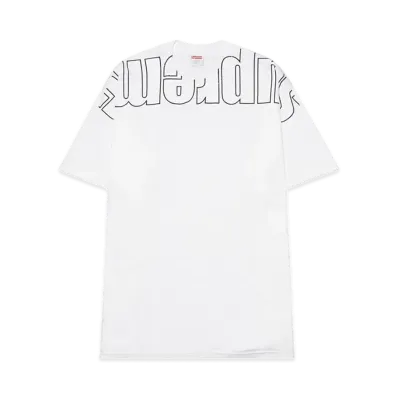 Supreme Upside Down Tee "White"
