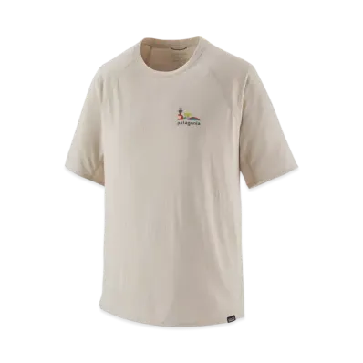 Patagonia Men's Cap Cool Trail Graphic Shirt "Pumice"