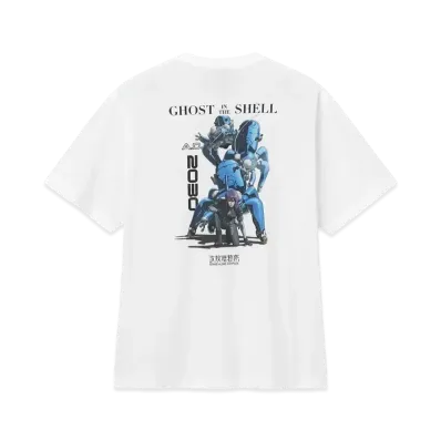 GU x GHOST IN THE SHELL S.A.C. Graphic T-shirt "White"