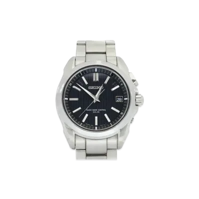 SEIKO Brights Solar Radio Chronograph "Black" SAGZ051