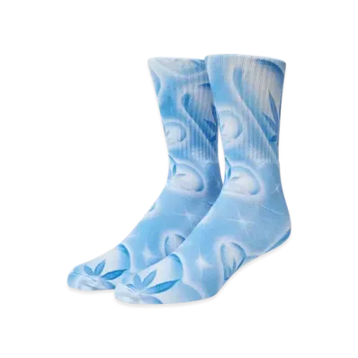 HUF Summer 25 Love In The Air Plantlife Socks "Pool Blue"