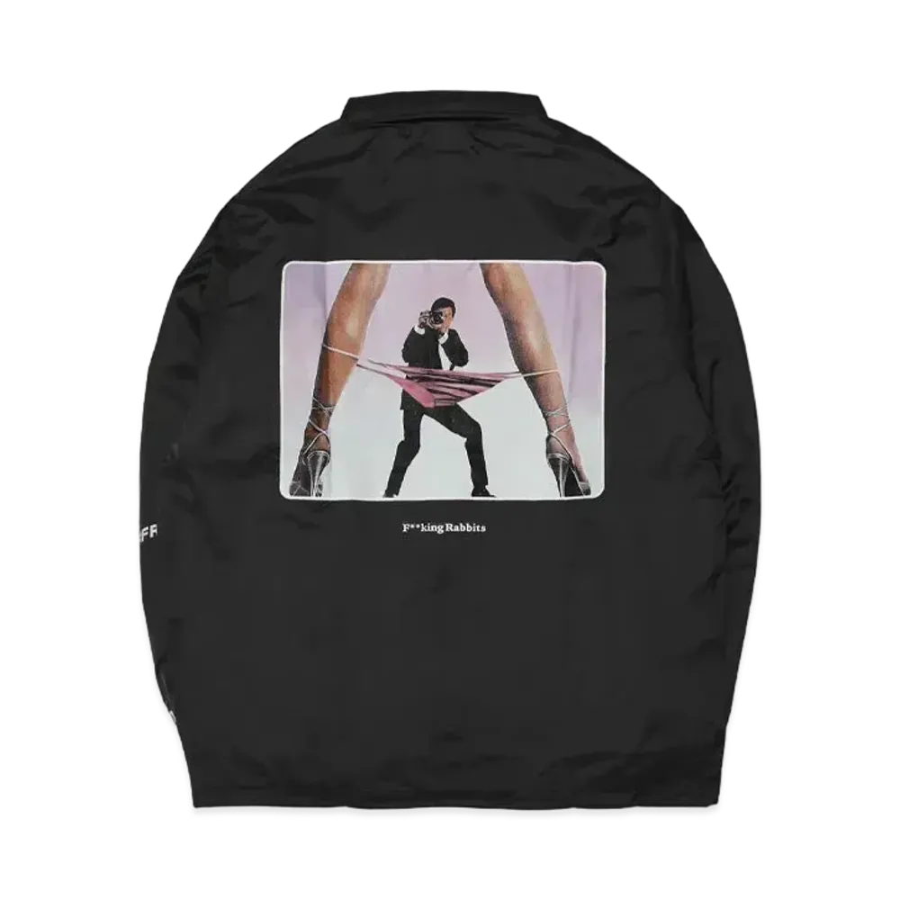 FR2 Spy Nylon Coach Jacket "Black"