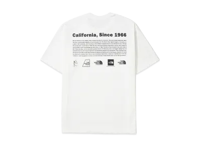 The North Face Short Sleeve Historical Logo Tee "White"