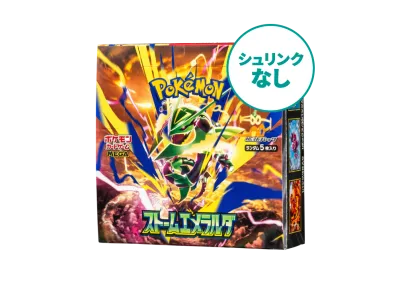 【シュリンクなし】ポケモンカードゲームMEGA 拡張パック「ストームエメラルダ」ボックス