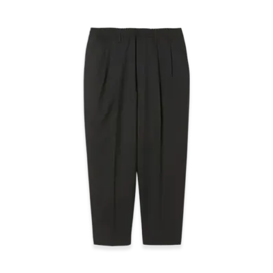 N.HOOLYWOOD Wide Tapered Pants "Black"