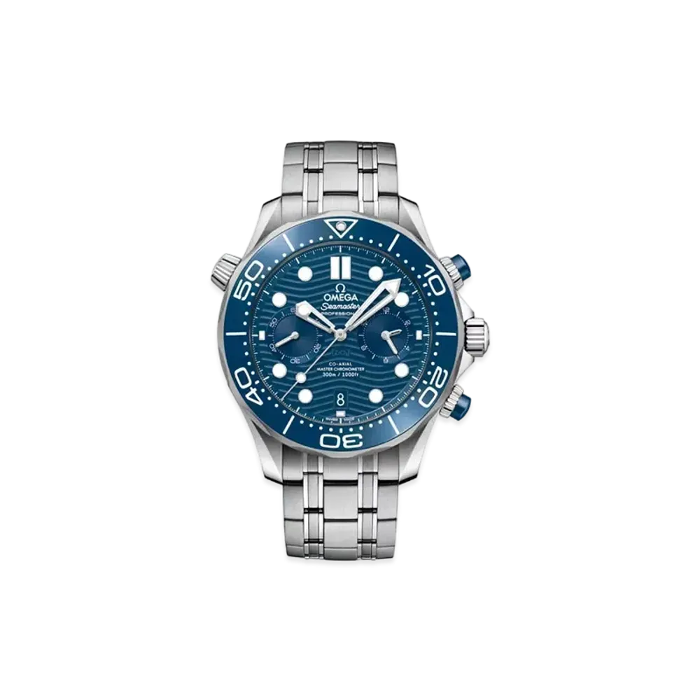 OMEGA Seamaster Diver 300M Co-Axial Master Chronometer Chronograph "Blue" 210.30.44.51.03.001