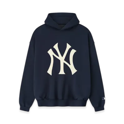 FEAR OF GOD ESSENTIALS Yankees Sport Hoodie "Dark Sapphire"