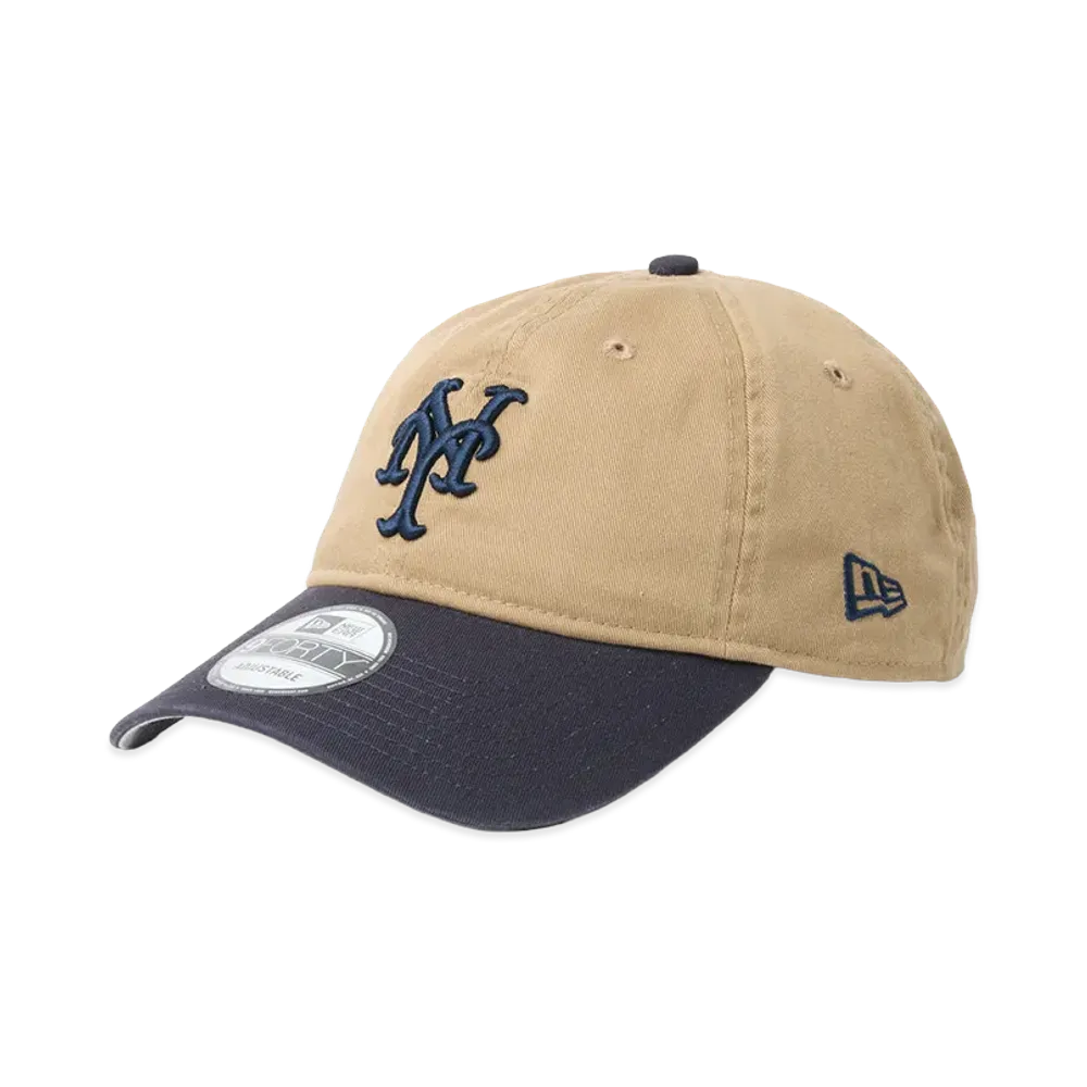 NEW ERA 9FORTY MLB Unstructured New York Mets "Khaki"