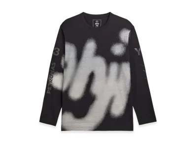 Y-3 x Mercedes AMG Petronas Formula 1 Team Yohji Graphic Long Sleeve Tee "Black"