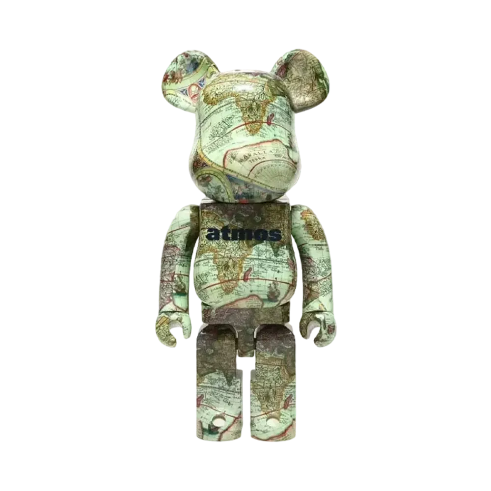Bearbrick x Atoms Medicom Toy Aged Map 1000%