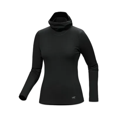 ARC'TERYX Women's Satro Merino Wool Hoody "Black"