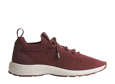 Dior B80 Lounge Sneaker Cannage Wool Cashmere and Silk Knit with Suede Calfskin "Burgundy"