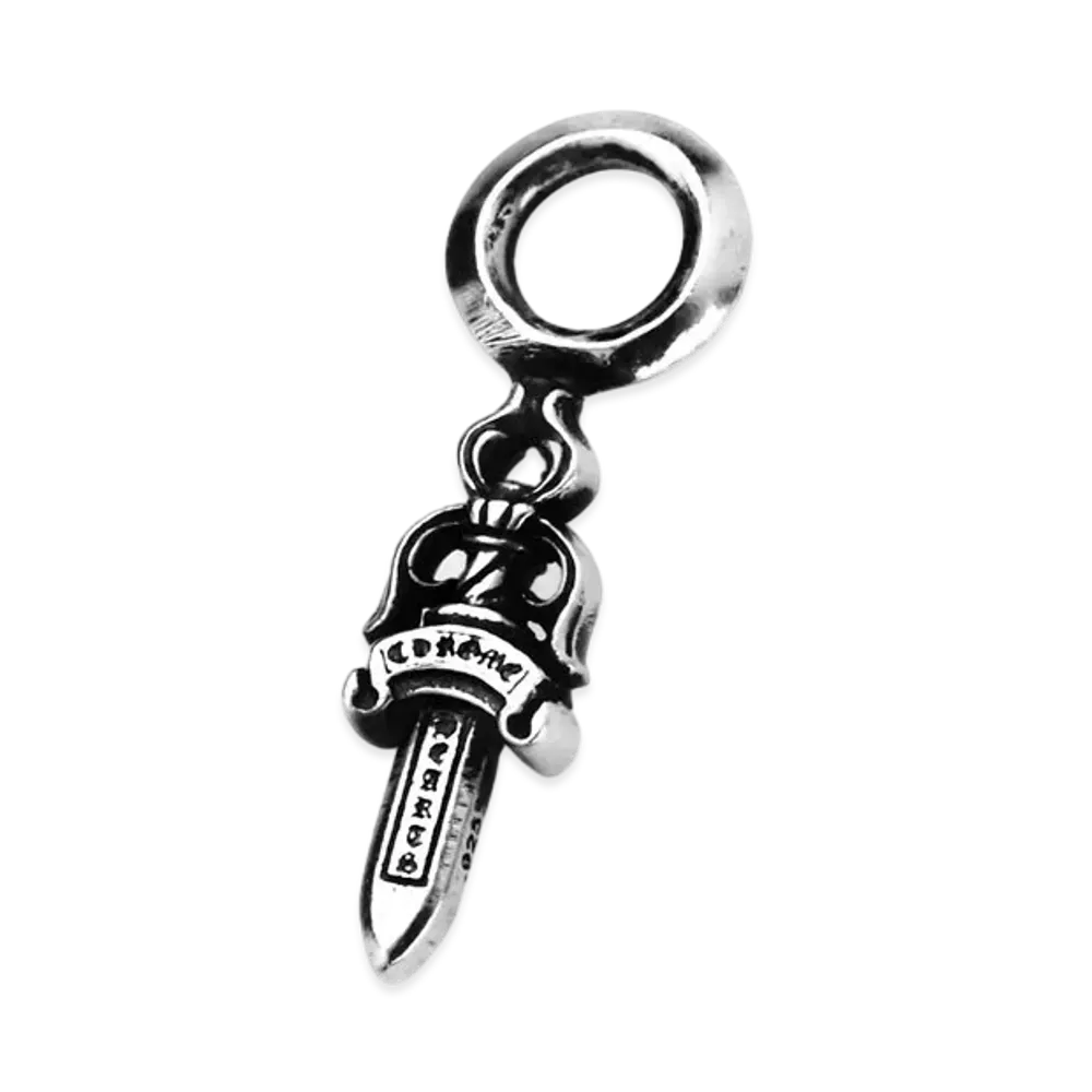 Chrome Hearts #A Stack Charm Dagger "Silver"