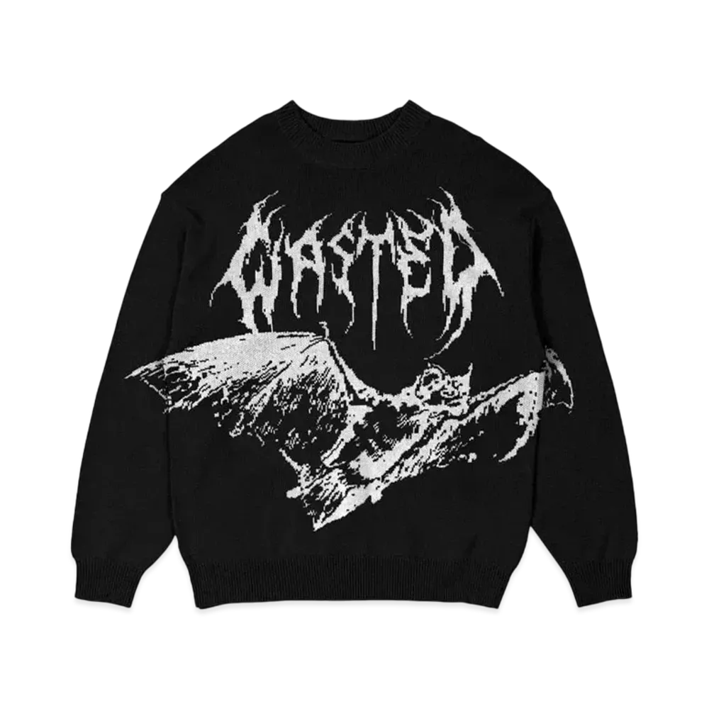 WASTED PARIS Sweater Bela "Black"