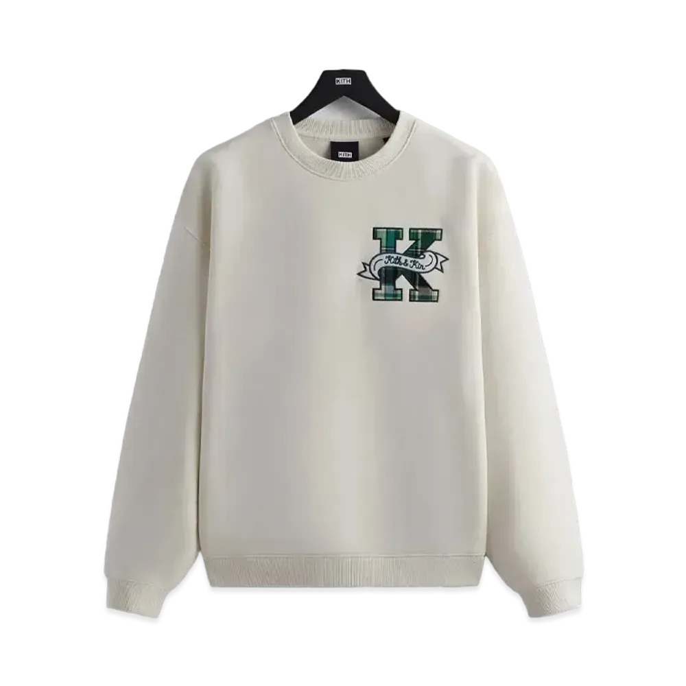 Kith Collegiate Crewneck "Sandrift"