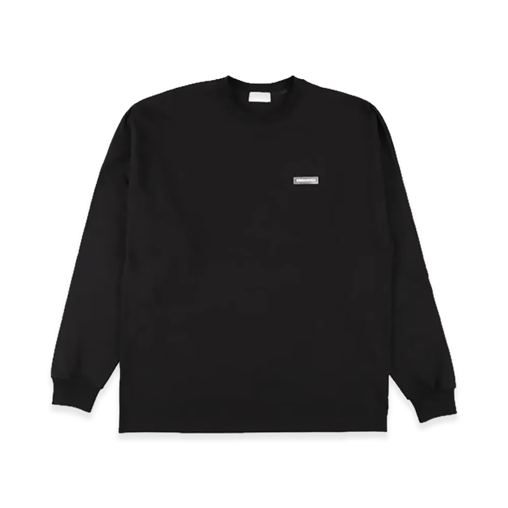 WIND AND SEA Oversized Tech L/S Tee "Black"