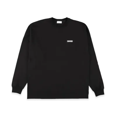 WIND AND SEA Oversized Tech L/S Tee "Black"