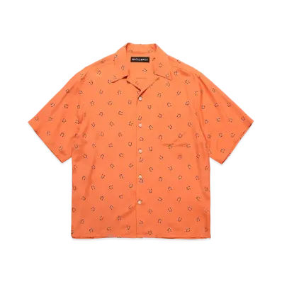 WACKO MARIA Hawaiian Shirt "Orange"