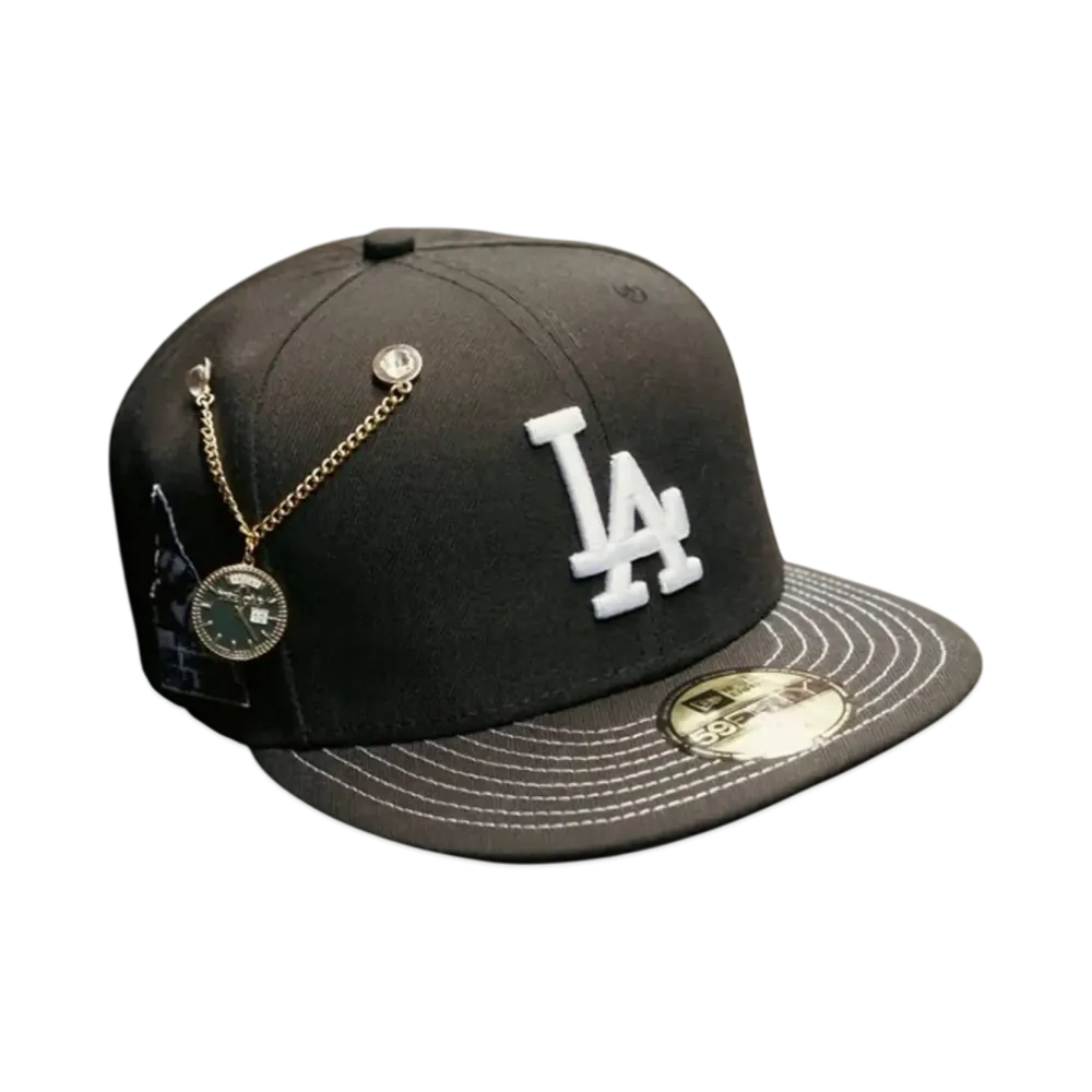 NEW ERA x THE CAP 59Fifty 'BLACK VENOM' Los Angeles Dodgers "Black"