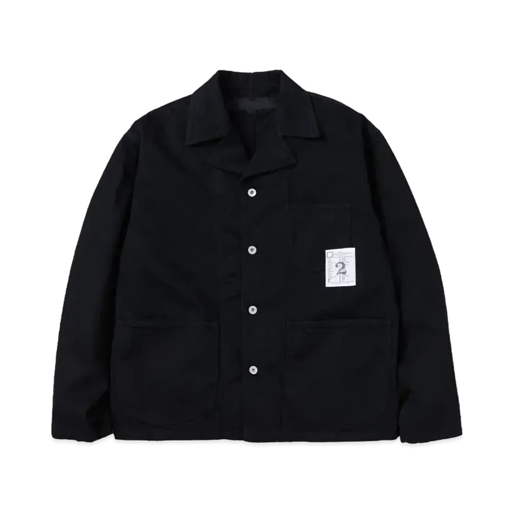 NEIGHBORHOOD BW . Coverall Jacket "Black"