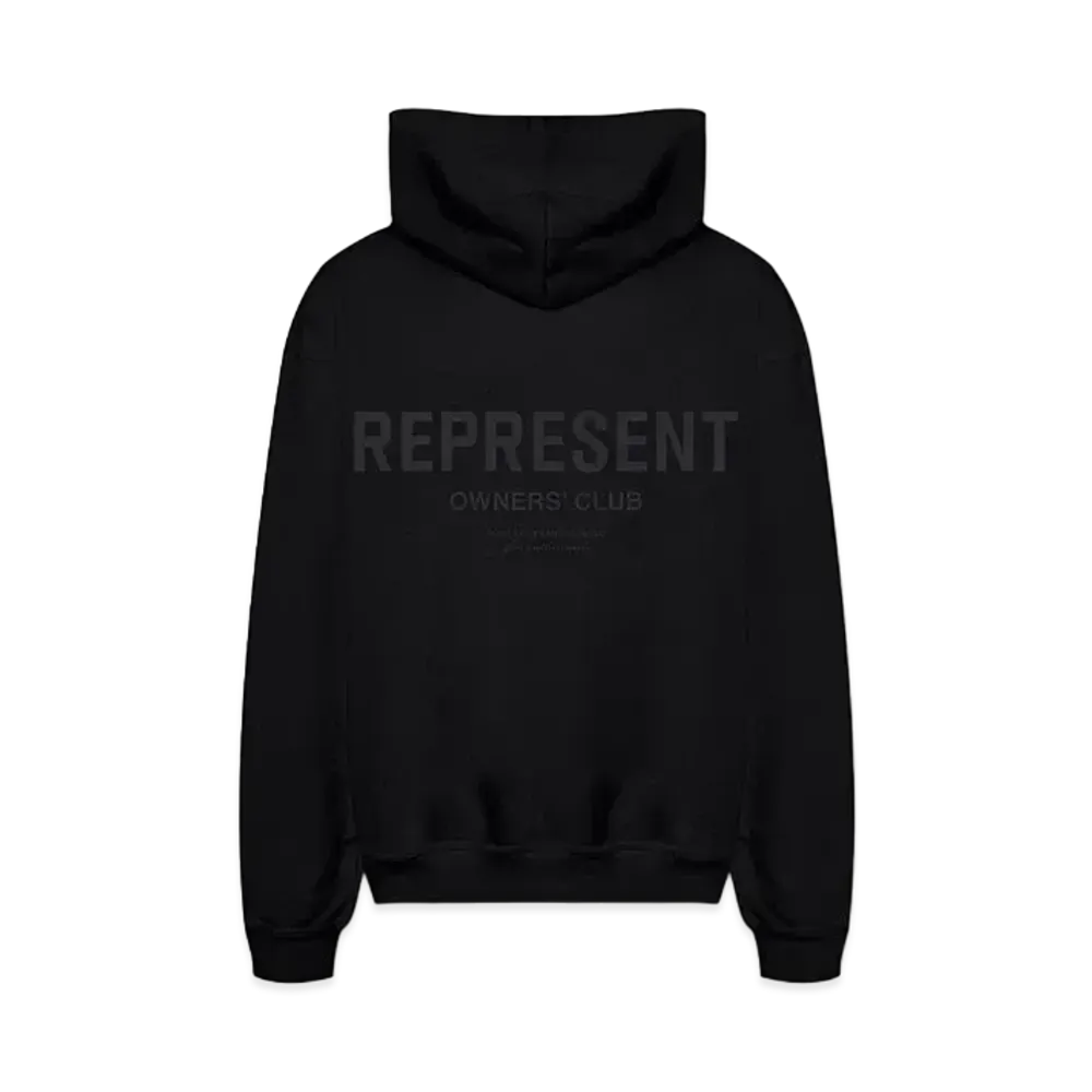 REPRESENT Owners Club Hoodie "Black/Refrective"
