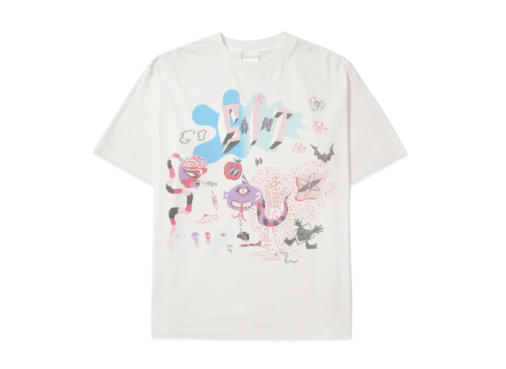 SAINT Mxxxxxx SS Tee Day Of The Freaks "White"