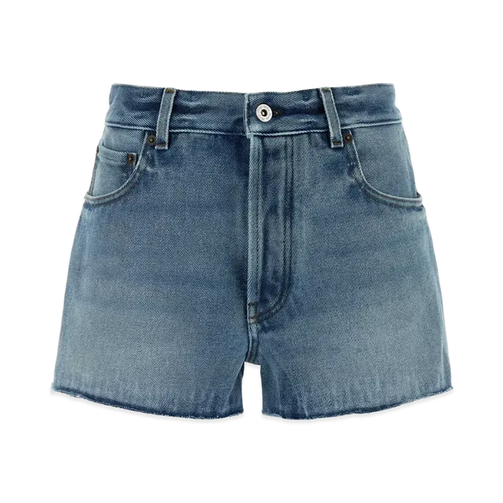 MIU MIU Women's Denim Shorts "Lightblue"