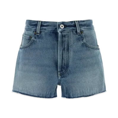 MIU MIU Women's Denim Shorts "Lightblue"