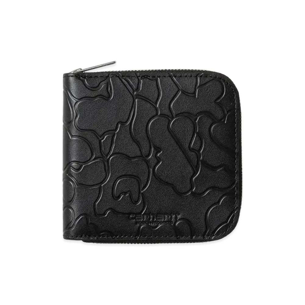 Carhartt WIP Camo Duck Wallet "Black/Black"